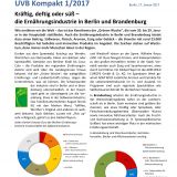 UVB Kompakt: Ernährungsindustrie Berlin-Brandenburg