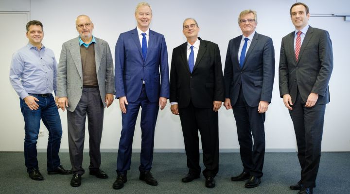 Amtsübergabe, UVB, Clemenz Dobrawa, Werner Gegenbauer, Christian Amsinck, Stefan Moschko, Dr. Frank Büchner, Dr. Christian Matschke