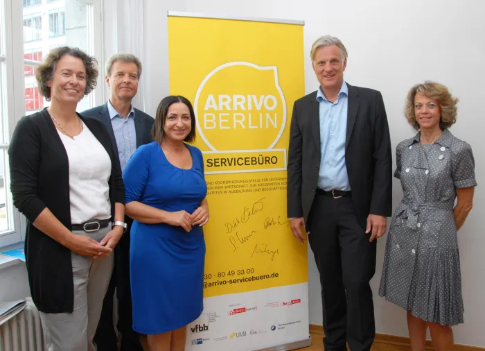 Eröffnung des Arrivo Servicebüros