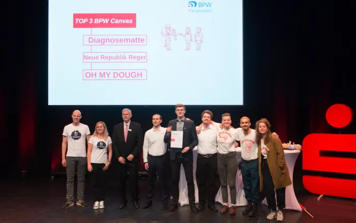 Die Finalisten des BPW 2018 in der Kategorie BPW Canvas.