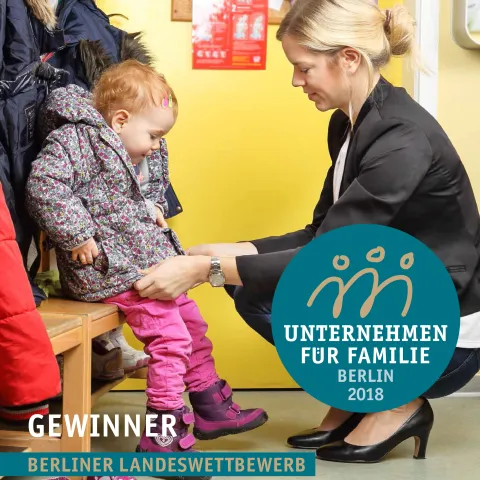 Berliner Landeswettbewerb "Unternehmen für Familie" 2018