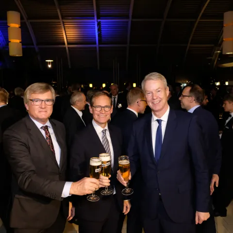 Dr. Frank Büchner, Michael Müller, Christian Amsinck