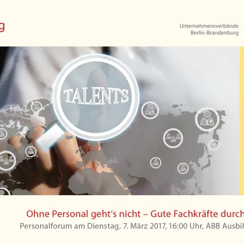 Einladung Personalforum