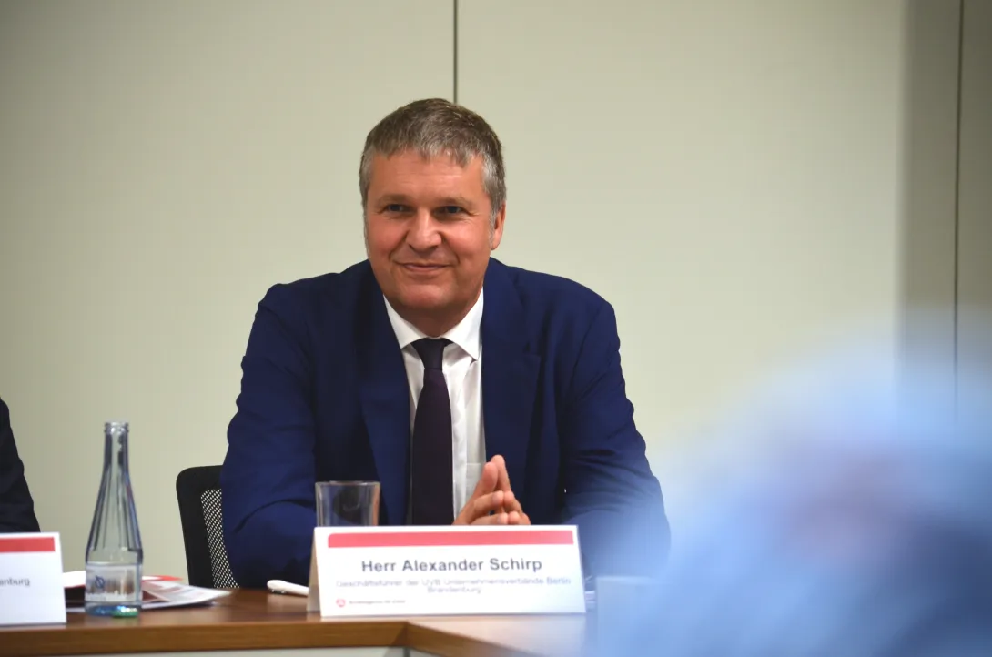UVB-Geschäftsführer Alexander Schirp